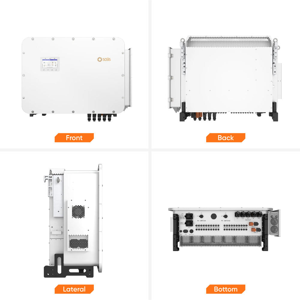 Hybrid Three-Phase High-Voltage Solar Inverter
