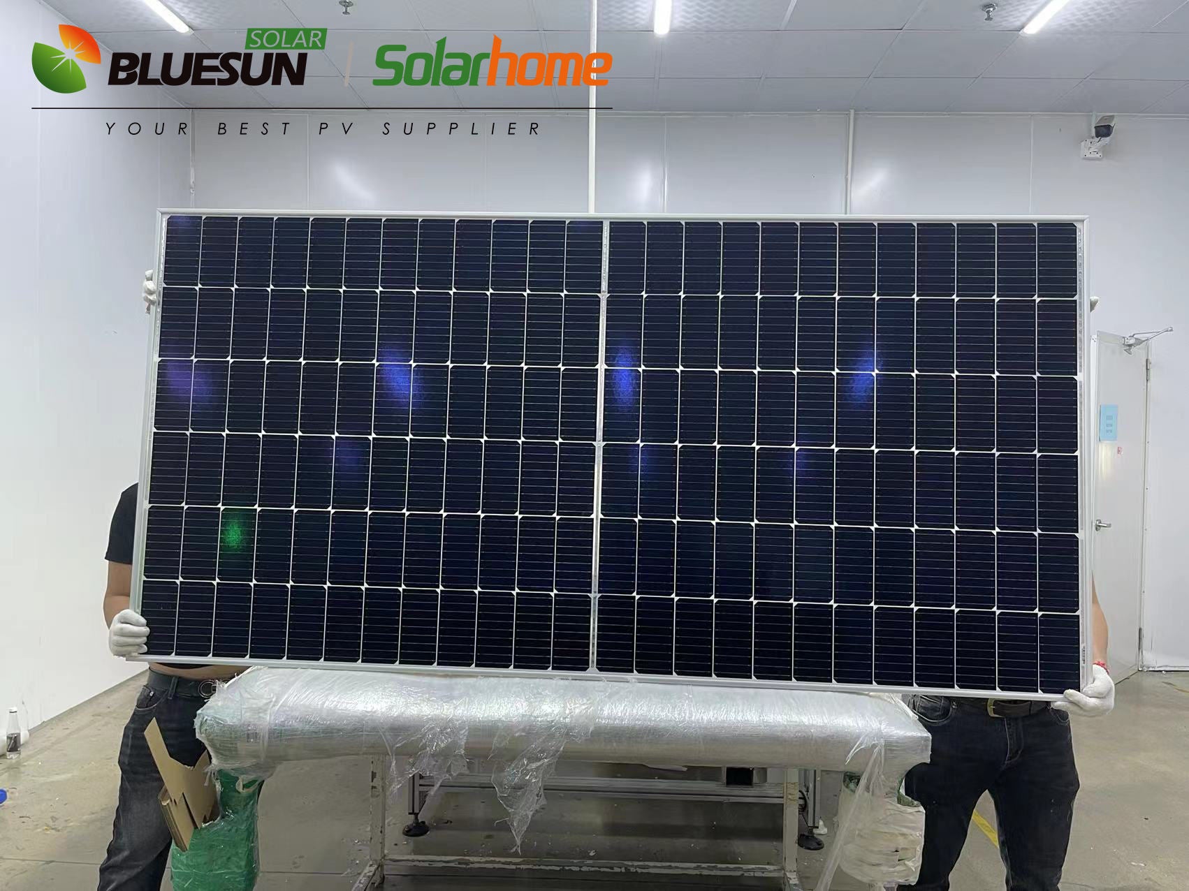 Mono Crystalline Solar Panels With 2.0mm Tempered Glass